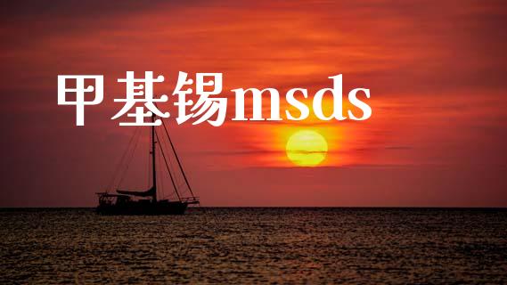 甲基锡msds (https://huagong.lansai.wang/) msds 第1张