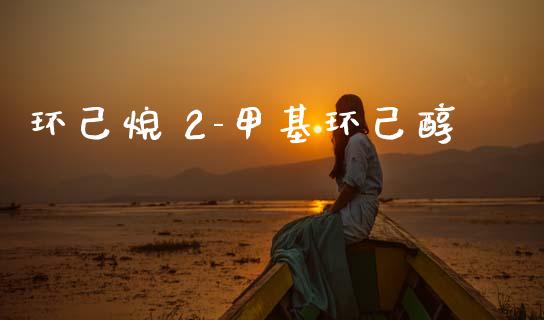 环己烷 2-甲基环己醇 (https://huagong.lansai.wang/) 甲基化工 第1张