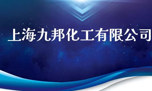 上海九邦化工有限公司 (https://huagong.lansai.wang/) 化工行情 第1张