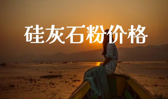 硅灰石粉价格 (https://huagong.lansai.wang/) 化工价格 第1张