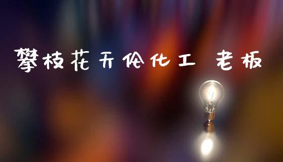 攀枝花天伦化工 老板 (https://huagong.lansai.wang/) 化工行情 第1张