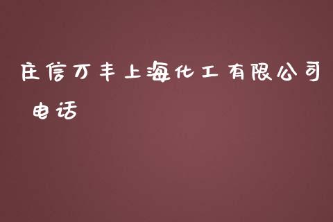 庄信万丰上海化工有限公司 电话 (https://huagong.lansai.wang/) 化工行情 第1张
