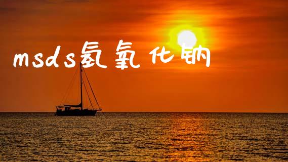msds氢氧化钠 (https://huagong.lansai.wang/) msds 第1张