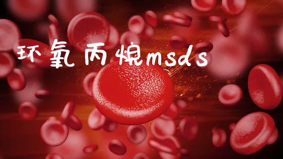 环氧丙烷msds (https://huagong.lansai.wang/) msds 第1张