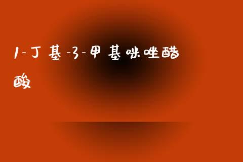 1-丁基-3-甲基咪唑醋酸 (https://huagong.lansai.wang/) 甲基化工 第1张