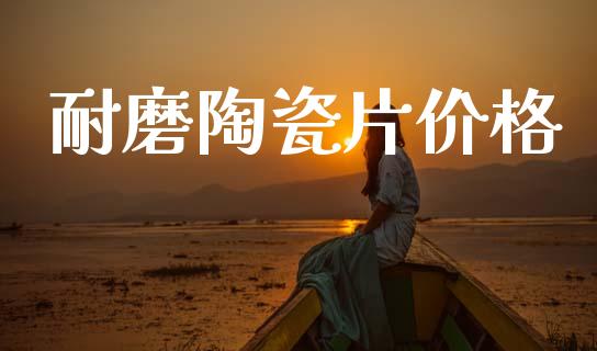 耐磨陶瓷片价格 (https://huagong.lansai.wang/) 化工价格 第1张