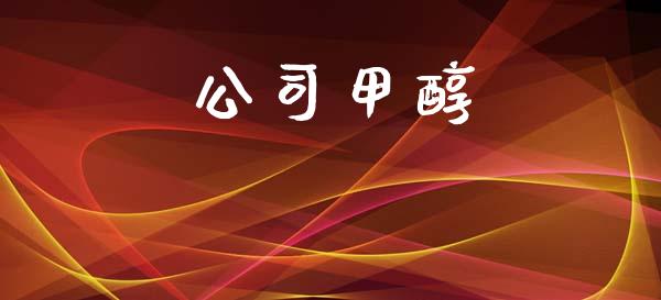 公司甲醇 (https://huagong.lansai.wang/) 甲醇 第1张