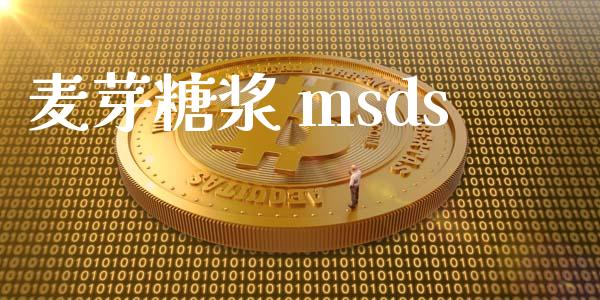 麦芽糖浆 msds (https://huagong.lansai.wang/) msds 第1张