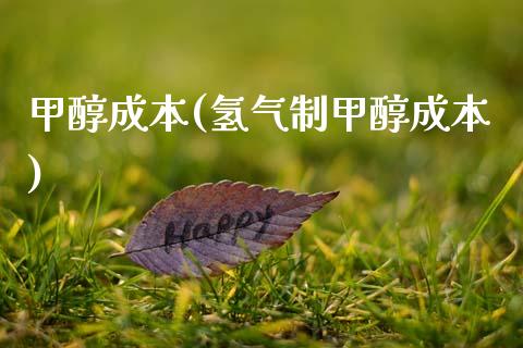 甲醇成本(氢气制甲醇成本) 甲醇 第1张-化工行情,甲基化工,甲醇msds-起点化工网 甲醇成本(氢气制甲醇成本) (https://huagong.lansai.wang/) 甲醇 第1张