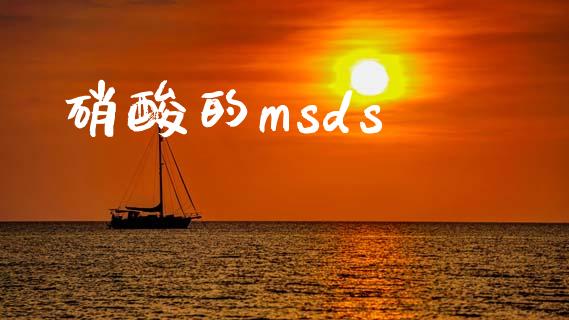 硝酸的msds (https://huagong.lansai.wang/) msds 第1张