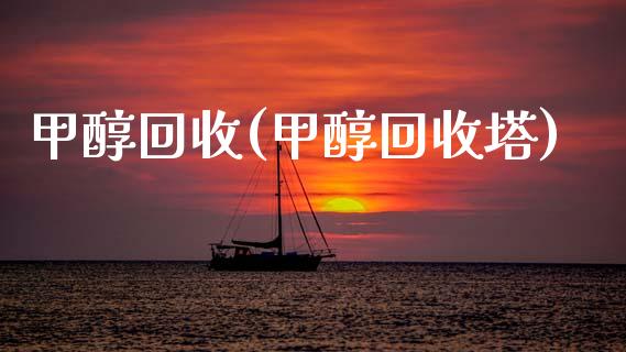 甲醇回收(甲醇回收塔) (https://huagong.lansai.wang/) 甲醇 第1张