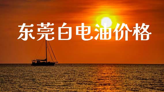 东莞白电油价格 (https://huagong.lansai.wang/) 化工价格 第1张