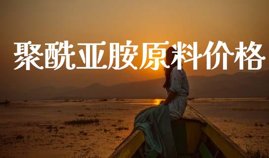 聚酰亚胺原料价格 (https://huagong.lansai.wang/) 化工价格 第1张