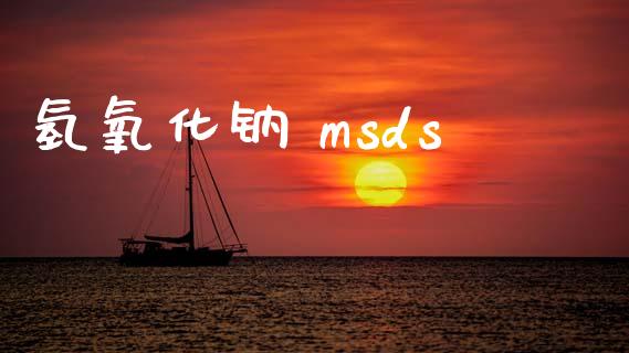 氢氧化钠 msds (https://huagong.lansai.wang/) msds 第1张