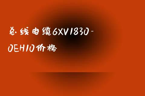 总线电缆6XV1830-0EH10价格 (https://huagong.lansai.wang/) 化工价格 第1张