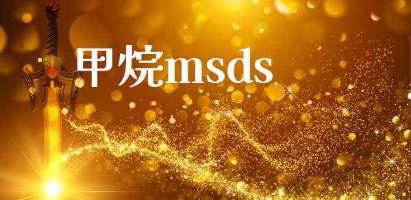 甲烷msds (https://huagong.lansai.wang/) msds 第1张