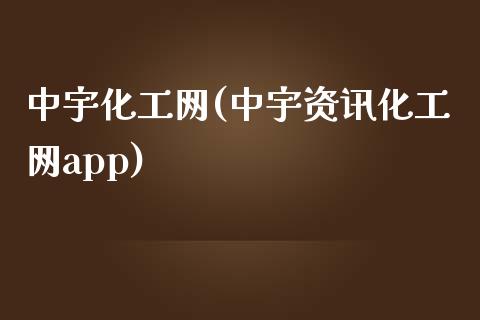 中宇化工网(中宇资讯化工网app) (https://huagong.lansai.wang/) 化工行情 第1张