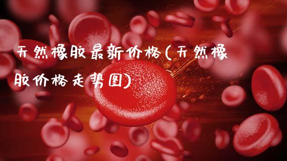 天然橡胶最新价格(天然橡胶价格走势图) (https://huagong.lansai.wang/) 化工价格 第1张