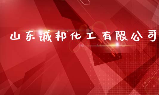 山东诚邦化工有限公司 (https://huagong.lansai.wang/) 化工行情 第1张