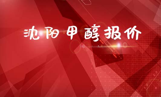 沈阳甲醇报价 (https://huagong.lansai.wang/) 甲醇 第1张