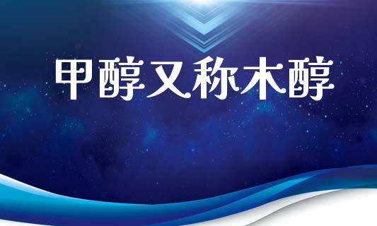甲醇又称木醇 (https://huagong.lansai.wang/) 甲醇 第1张
