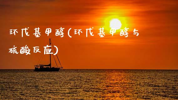 环戊基甲醇(环戊基甲醇与硫酸反应) (https://huagong.lansai.wang/) 甲醇 第1张