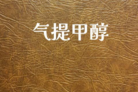 气提甲醇 (https://huagong.lansai.wang/) 甲醇 第1张